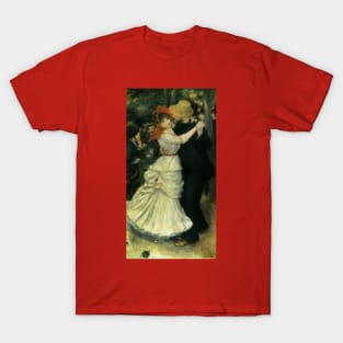 Dance at Bougival by Pierre Renoir T-Shirt